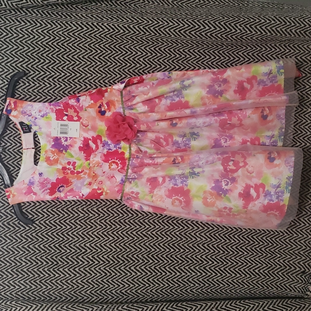 *Size 12 mulitfloral dress from the Lilt brand
